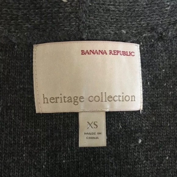 •Banana Republic• Striped Wool Vest / Shawl - Picture 8 of 8